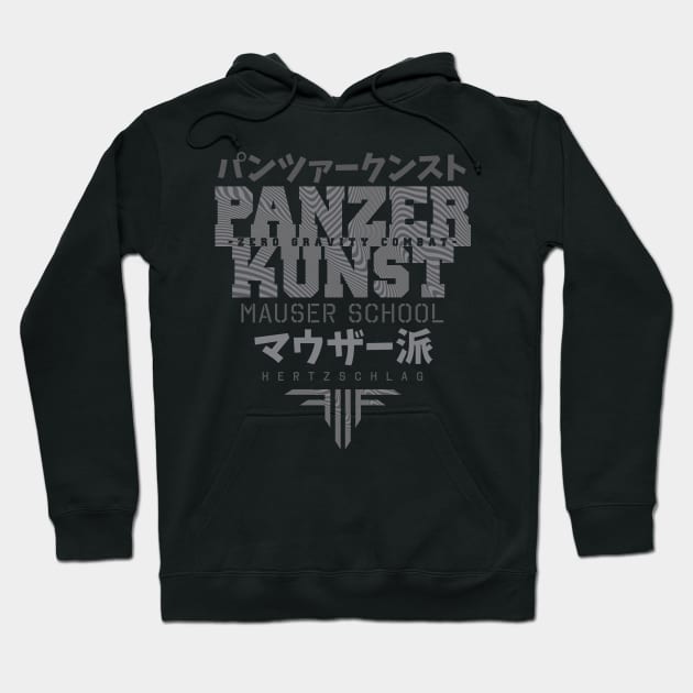 Panzer Kunst - low visibility Hoodie by Krobilad